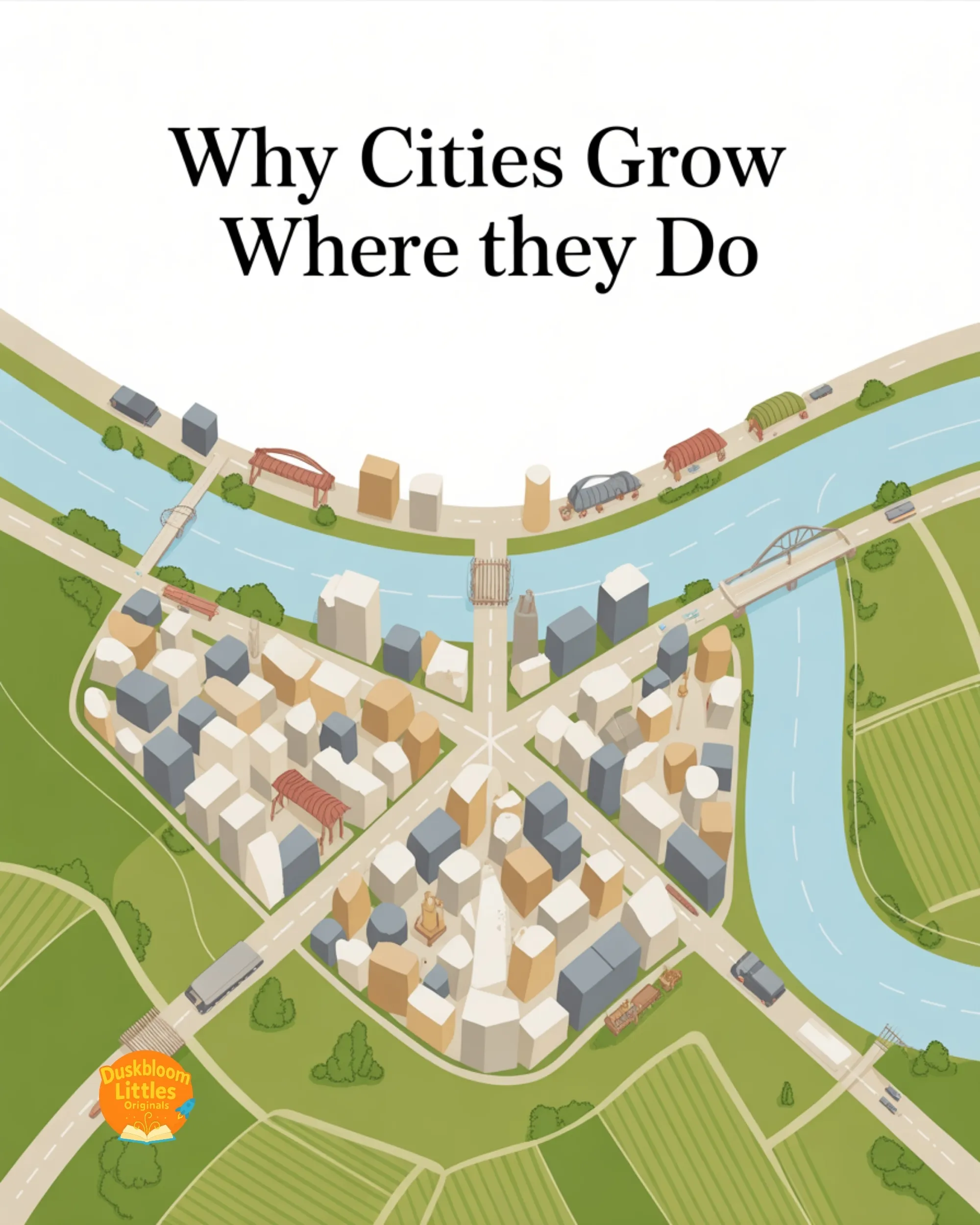 Why Cities Grow Where They Do